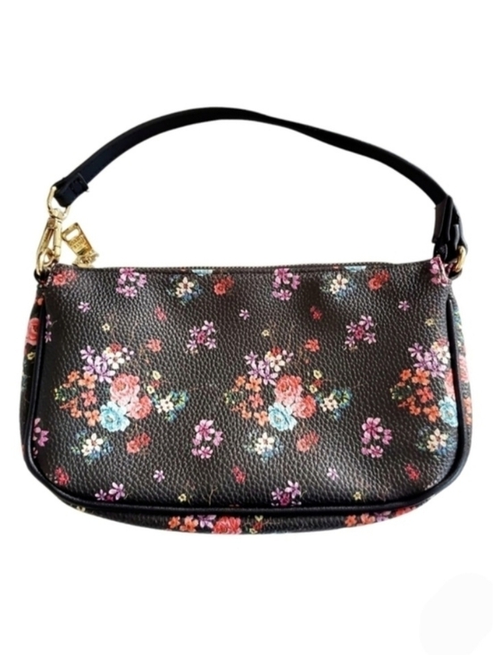 Steve Madden Handbags - Steven Madden Small Floral Purse Black Red